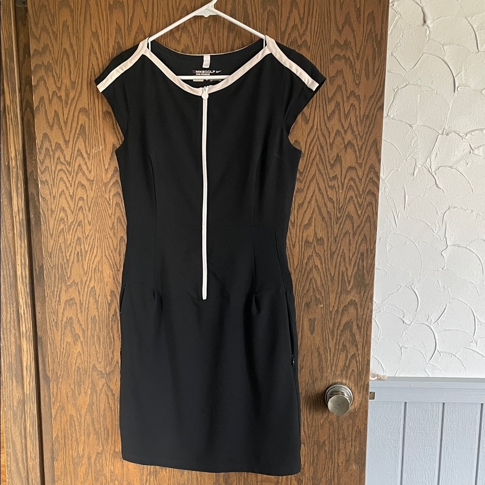 Black Nike Golf Cap Sleeve Dress
